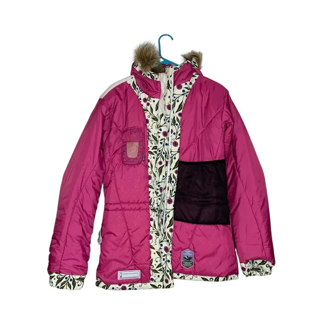Columbia NWOT Girl Ski Snow Jacket Soft Shell Insulated Size 18/20